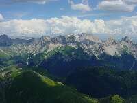 High over Pic de Bure