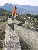 Sisteron Citadel Walls